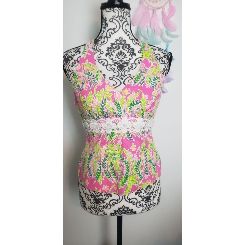 Lilly Pulitzer halter Top 2